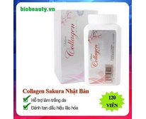 Viên Uống Collagen Sakura Nhật Bản 120 viên
