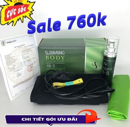 Bộ Ủ Nóng Tan Mỡ Bụng - SLIMMING BODY 2 